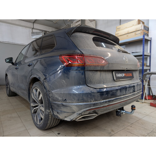 Фаркоп MOTODOR на Volkswagen Touareg 2018–  Арт. 92707 (Оцинкованный шар)