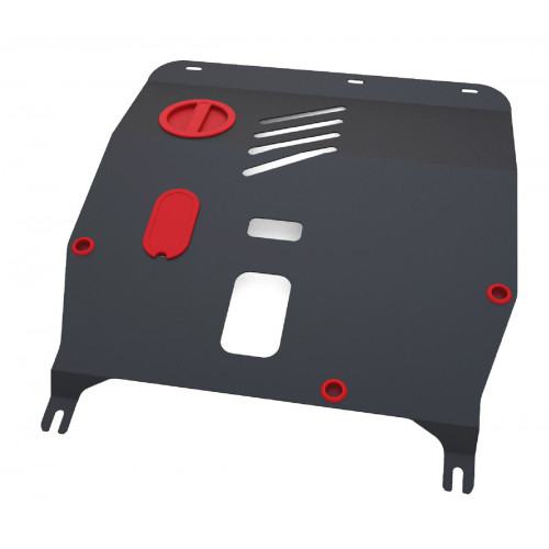 Защита Картера двигателя, КПП АвтоБроня для Fiat 500 2015- II рестайлинг, Сталь 45778 мм - Арт. 1.01706.1
