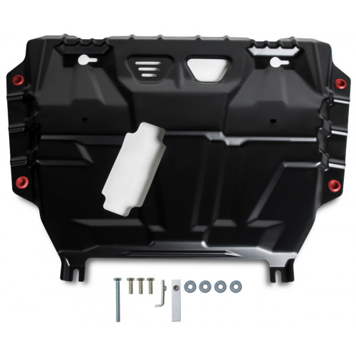 Защита Картера двигателя, КПП АвтоБроня для Toyota Corolla 2006-2013 (E150), Сталь 45778 мм - Арт. 111.05774.1