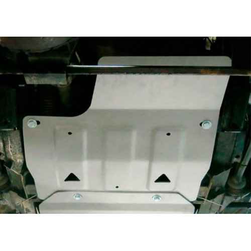 Защита КПП Rival для Land Rover Defender 2007-2016 I 90/110 рестайлинг, Алюминий 3 мм - Арт. 333.3111.1