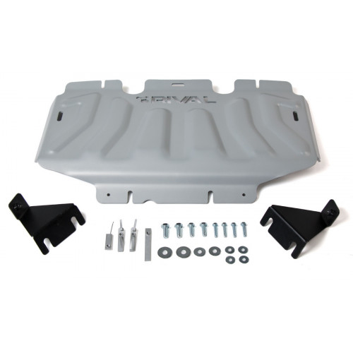 Защита Радиатора Rival для Nissan Pathfinder 2004-2010 III R51, Алюминий 3 мм - Арт. 333.4164.2