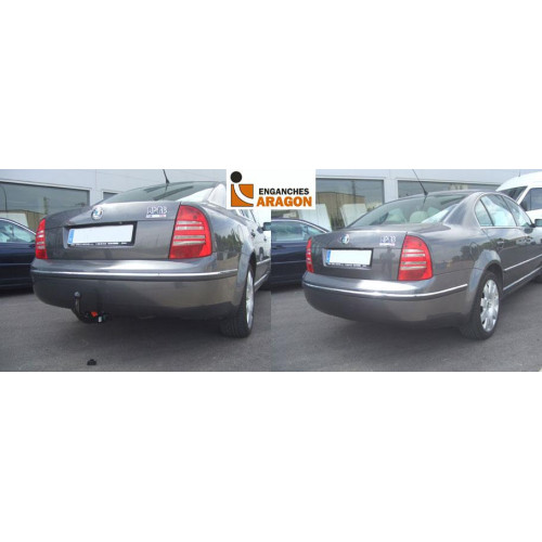 Фаркоп ARAGON на SKODA Superb 2001–2008  Арт. E5903AV 