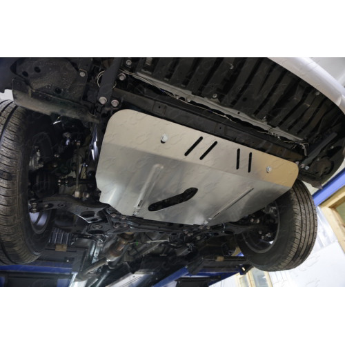 Защита Картера двигателя, КПП ТСС для Toyota RAV4 2013-2019 XA40, Алюминий 4 мм - Арт. ZKTCC00028
