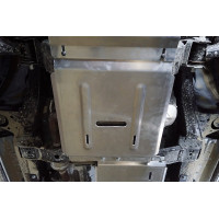 Защита КПП ТСС для Sollers ST6 2023-, Алюминий 4 мм - Арт. ZKTCC00547